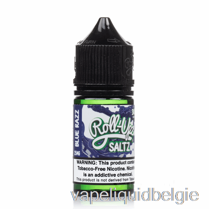 Vape België Blauwe Framboos - Sap Roll-upz Zout - 30ml 25mg